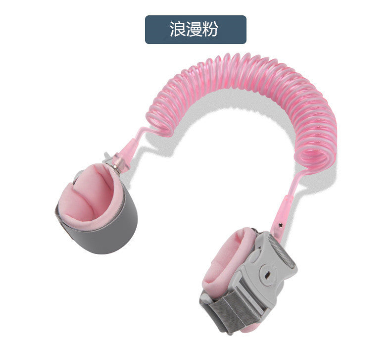 Anti-lost Children With Traction Rope Induction Lock Security Protection